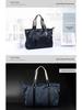 Men's Business Casual Laptop Crossbody Bag and Women's Simple Document Briefcase