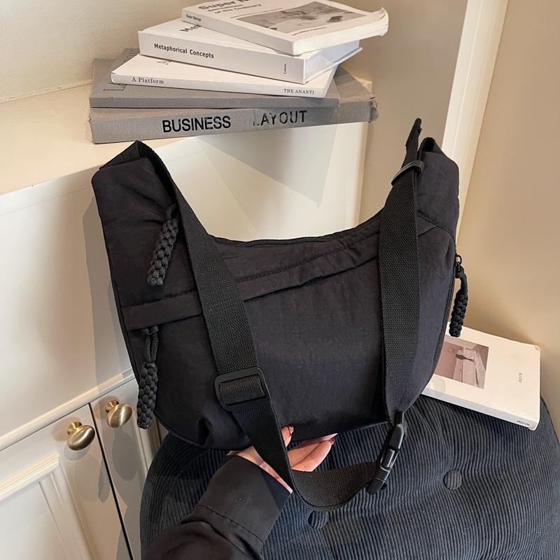 Shoulder Bag Women'S Casual Dumpling Bag Light Sports Commuter Bag Men'S Trendy Brand Messenger Bag