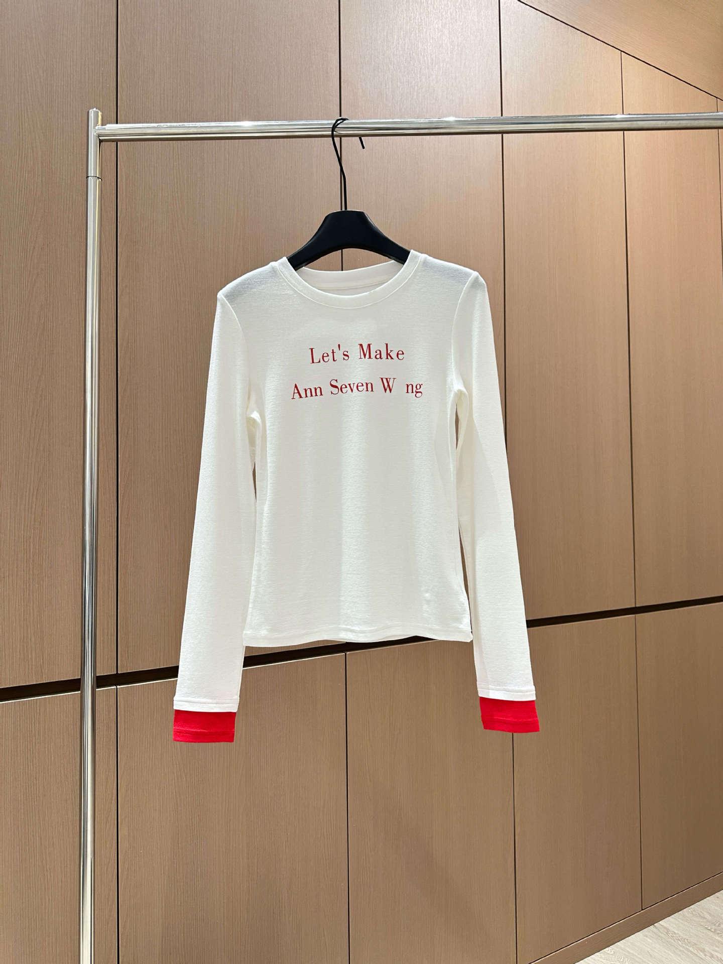 Women s Tencel Wool Long Sleeve Patchwork Slimming Base Layer Top Medium белый