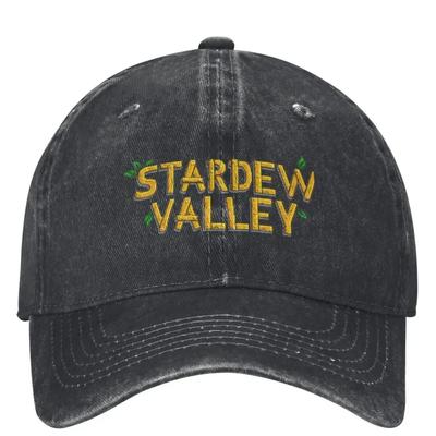 Funny Stardew Valley Game Sign Baseball Caps Merch For Unisex Fashion Headwear Gaming Trucker Hats Adjustable Fit