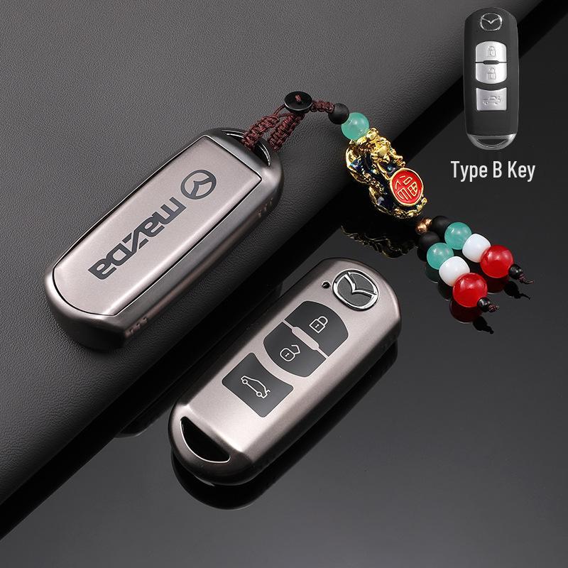 Husa cheie Mazda 3 Axela: Carcasă de protecție TPU transfrontalieră pentru CX5, CX4, Atenza.