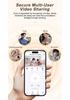 Smart Wireless HD Security Camera with Full-Color Night Vision & Two-Way Talk