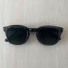 Used Beautiful item OWNDAYS made by Senichi Celluloid Visible light control lens Gray Glasses made in Sabae