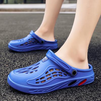 Große Größe 49 coole Hausschuhe Herren- und Damen-Taschenkopf Strandschuhe Vogelnestschuhe Watschuhe Bachlaufschuhe Lochschuhe Sandalen Herren