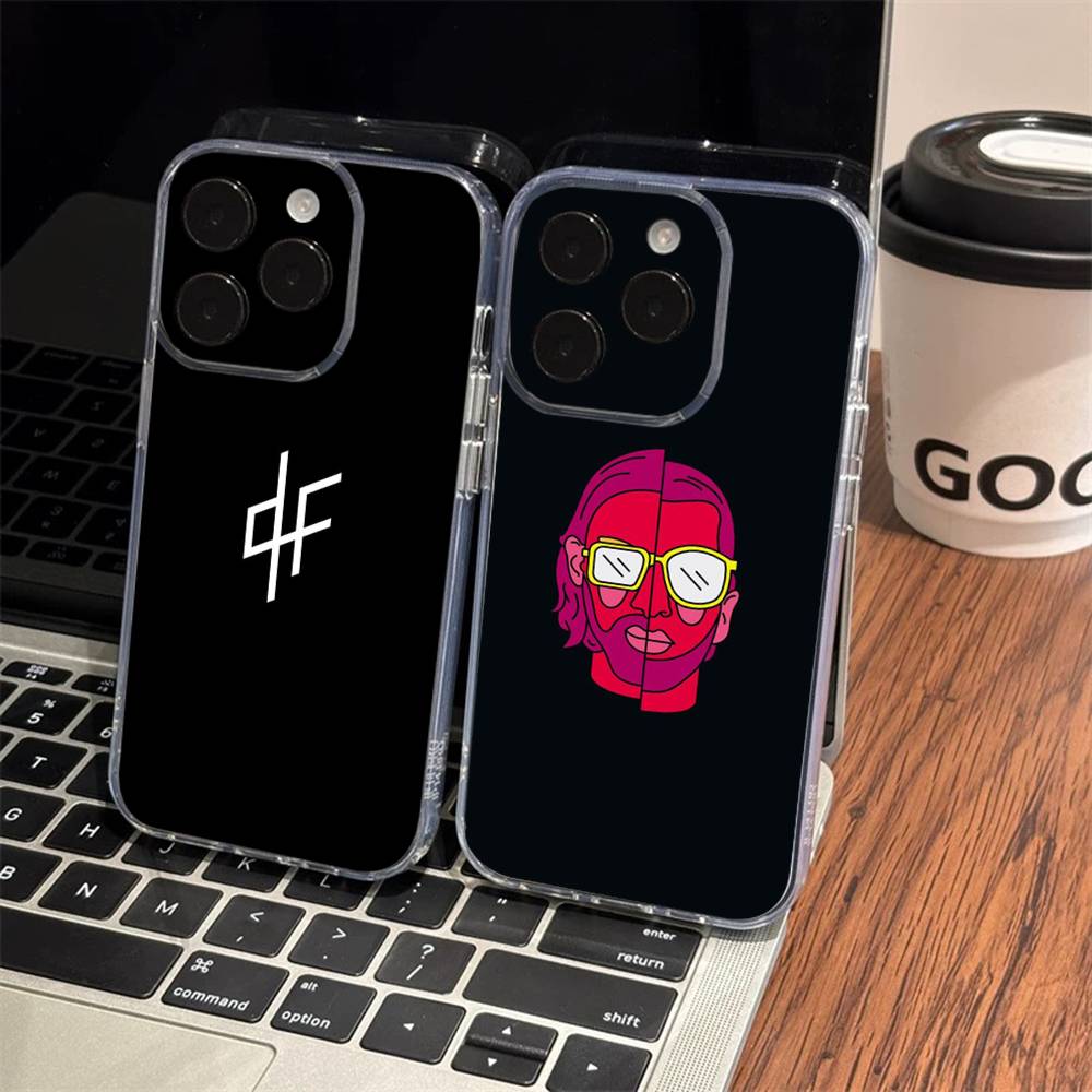 Hip Hop PNL QLF Rapper Fashion Transparent Phone Case For iPhone 17 16 15 11 12 13 14 Pro Max Mini Soft TPU Silicone Plus