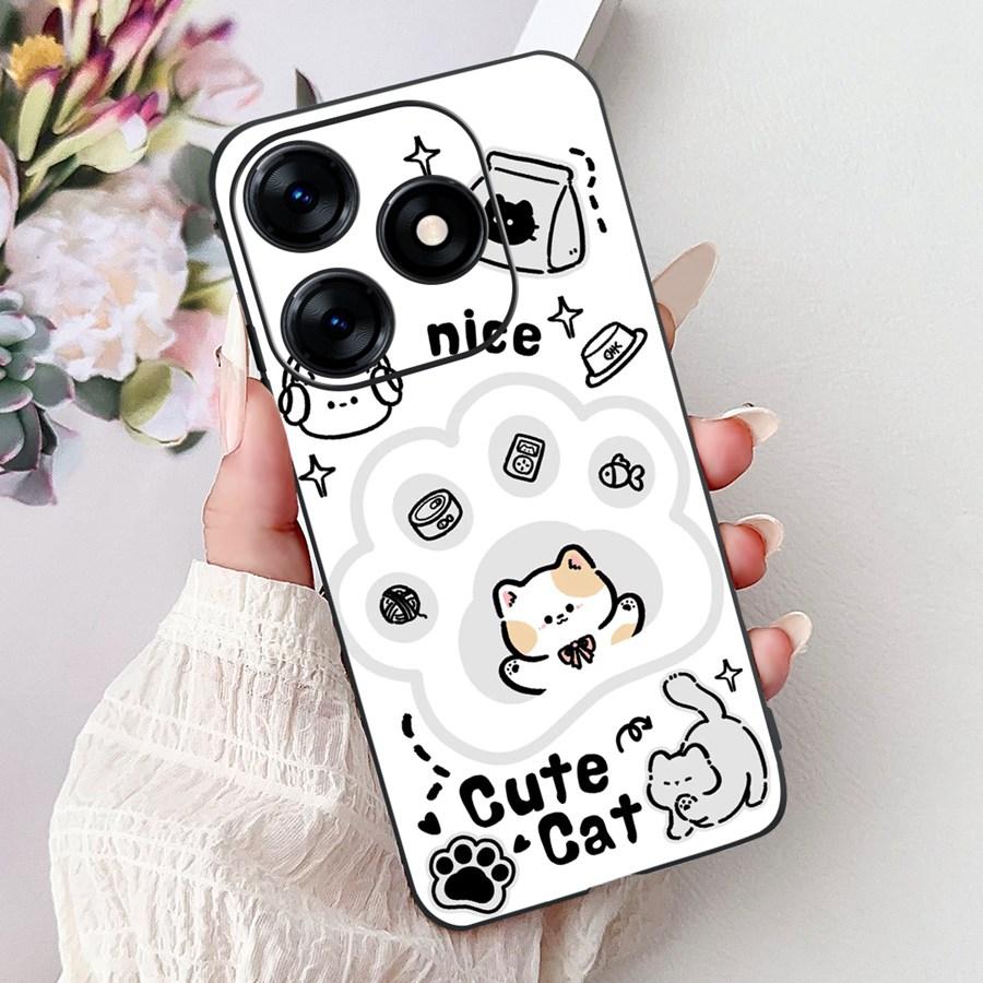 For Tecno Spark 10C Case KI5k Soft Silicone Cute Cartoons 2025 Coque Cover For Tecno Spark10 KI5q Spark 10 C Phone Bags