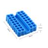 2pcs Multi-functional Hex Shank Screwdriver Bit Holder Organizer Durable Classic Texture Batch Head Storage Drill Bit Organizer