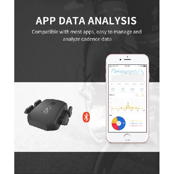 IGPSPORT Bicycle Bike Computer Heart Rate Monitor Speed Cadence Sensor Cycling ANT+ Bluetooth 5.0 Speedometer Accessories