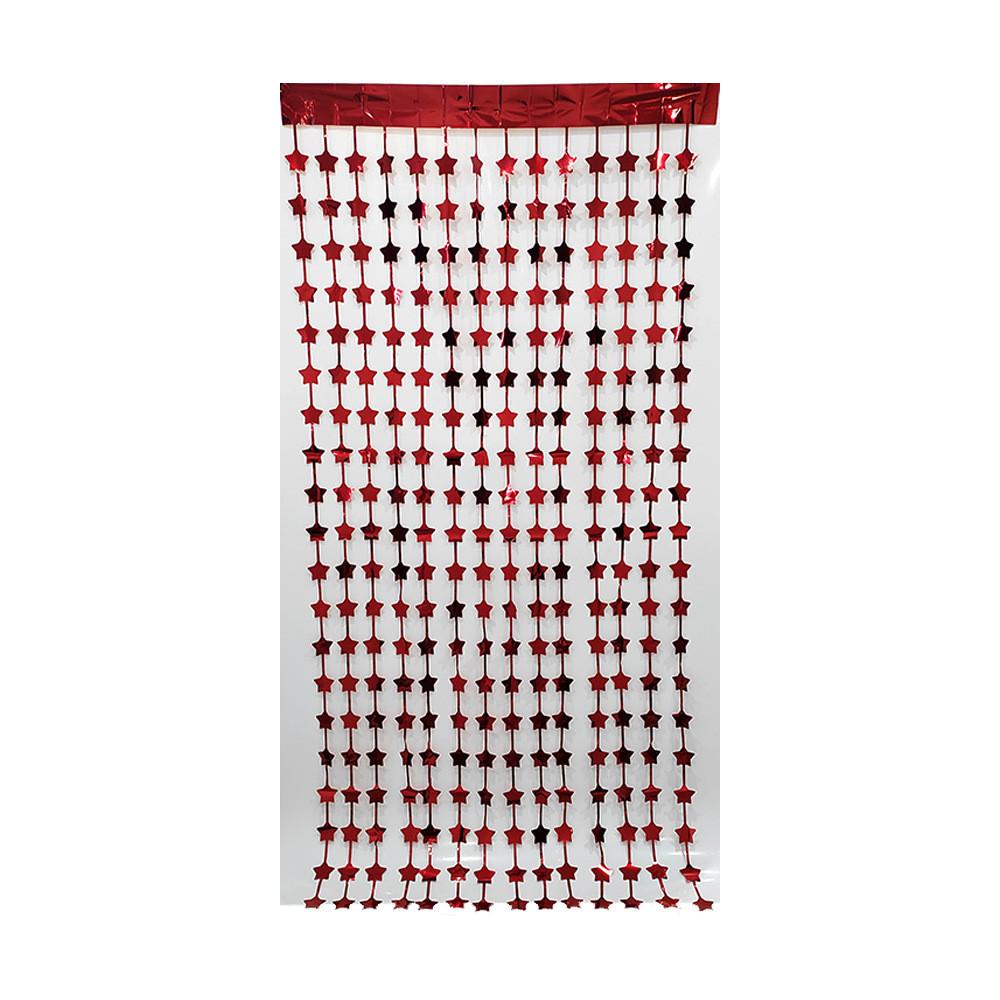 Sternförmige Fransen Vorhänge Geeignet für den täglichen Gebrauch, Hochzeiten und Geburtstagsfeiern