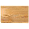 VidaXL Table Top with Live Edge 40x30x3.8 Cm Solid Mango Wood, Wooden Table Top, Side Table Top, 370474
