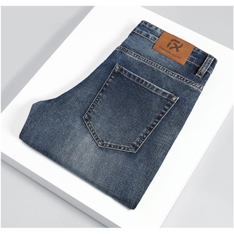 

Summer Denim Thin Men s Fitted Straight Jeans 28
