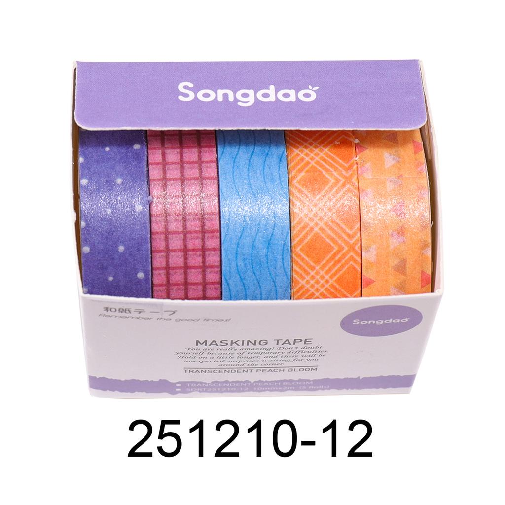 Retro Cartoon Color Ful Washi Tape Set for DIY Photo Frames Diaries Gift Box Packaging Exquisite Decorative Items Cute Gift