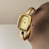 SUNLIFEX New Square Dial Women's Quartz Watch Brand Dress Gold Bracelet Strap Watches Original Simple Wristwatch Ladies Clock