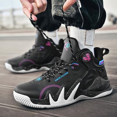 Men Basketball Shoes Cushioned Sneakers Fashion Train Athlete High Quality Sports Shoes Light Casual High Top Sneakers 36-45