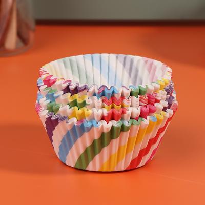 100Pcs Muffin Cupcake Paper Cups Cupcake Liner Baking Muffin Cup DIY Party Tray Cake Decorating Tools Birthday Party Decor