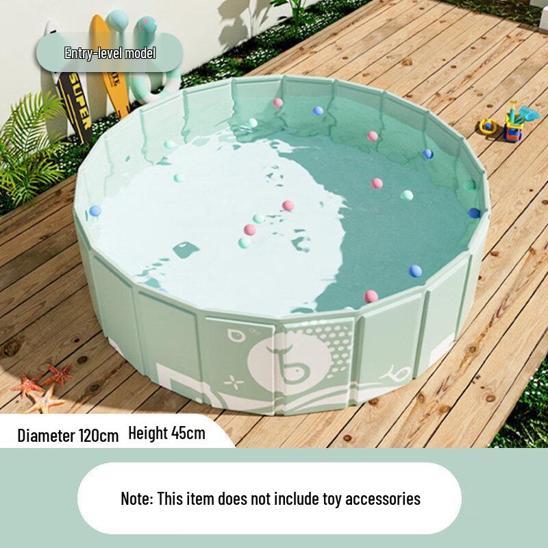 Blue Little Fish Round Inflatable Family Pool