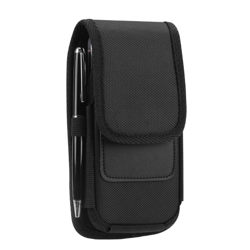 Nylon Waist Bag Phone Holsters Nylon Belt Case Phone Pouch Belt Cell Phones Holder with Belt Clip Phone Holder Pouch