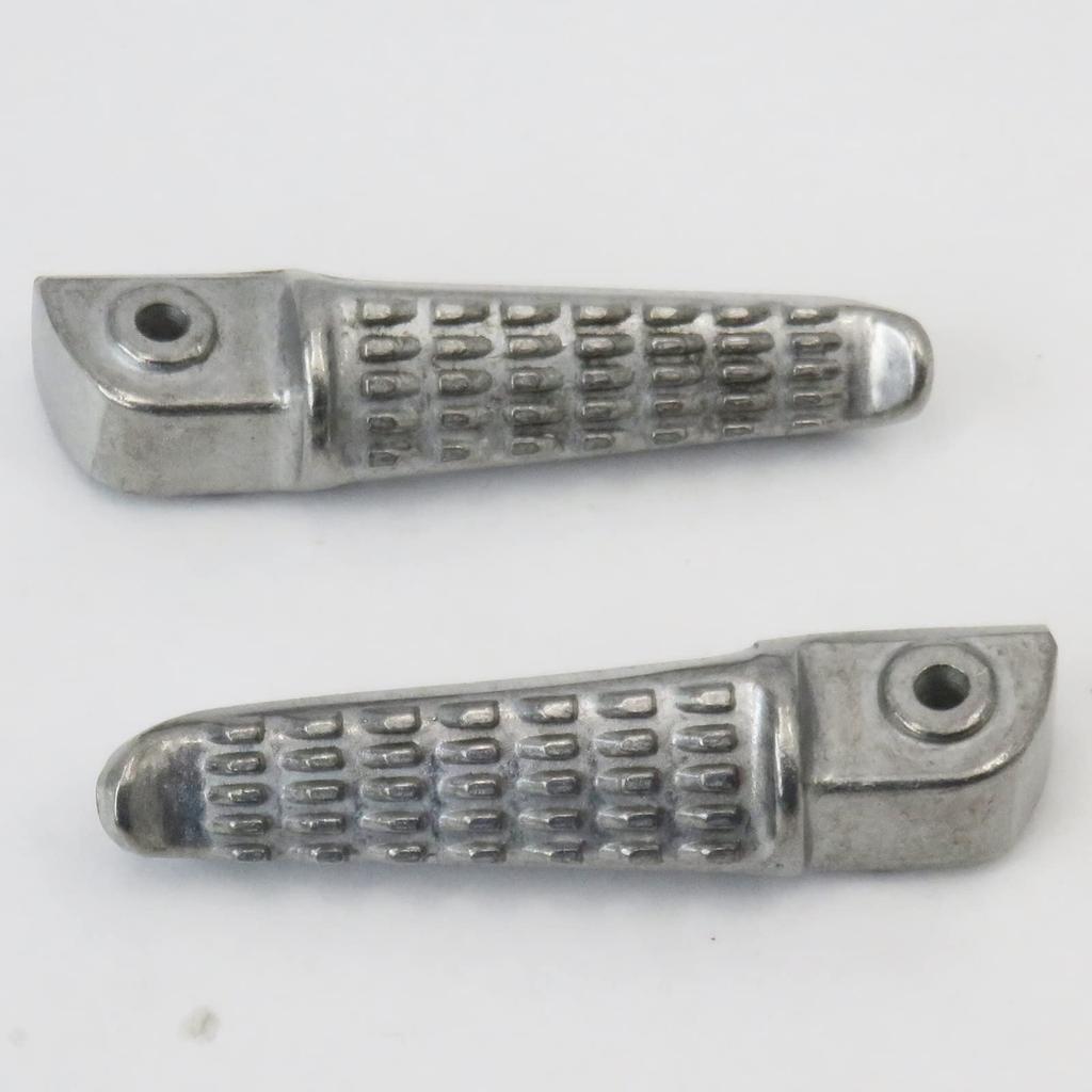 Kryt motoru Tandemový stupačka Zadní stupačka Kawasaki Levý a pravý set Univerzální pro motocykl ZRX Zephyr Z900 ZX-10R atd.. (stříbrný)