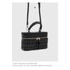 ZR Cross-border New Retro One-shoulder Cross-body Bag Style Woolen Box Portable Cosmetic Square