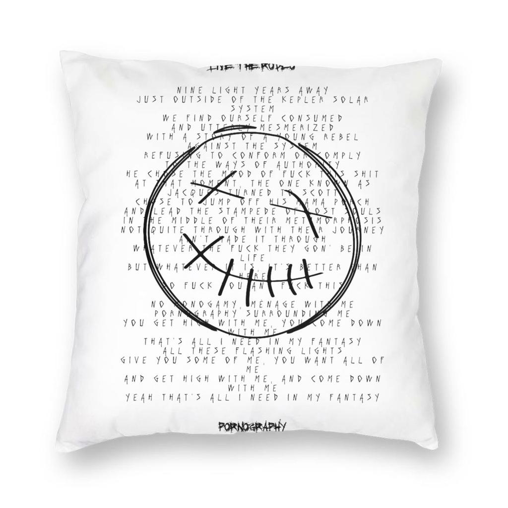 Travis Scotts Pillowcase Printing Polyester Cushion Cover Decorations Pillow Case Cover Home Wholesale 18''