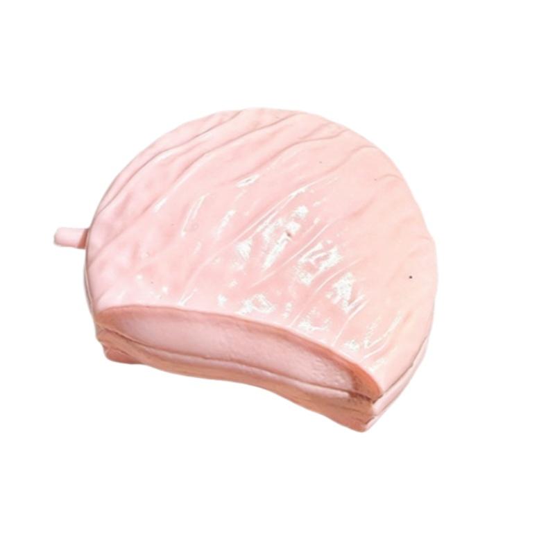Squeezable Cookie Stress Ball Fidget Toy Crispy Cookie Squeeze Ball Round Blocks Filled Anti Stress Toys For Adults