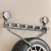 Wall Mounted Suction Cup Hooks 5/6 Hooks Door Rear Hook Portable Coat Hanger  Bathroom Accessories