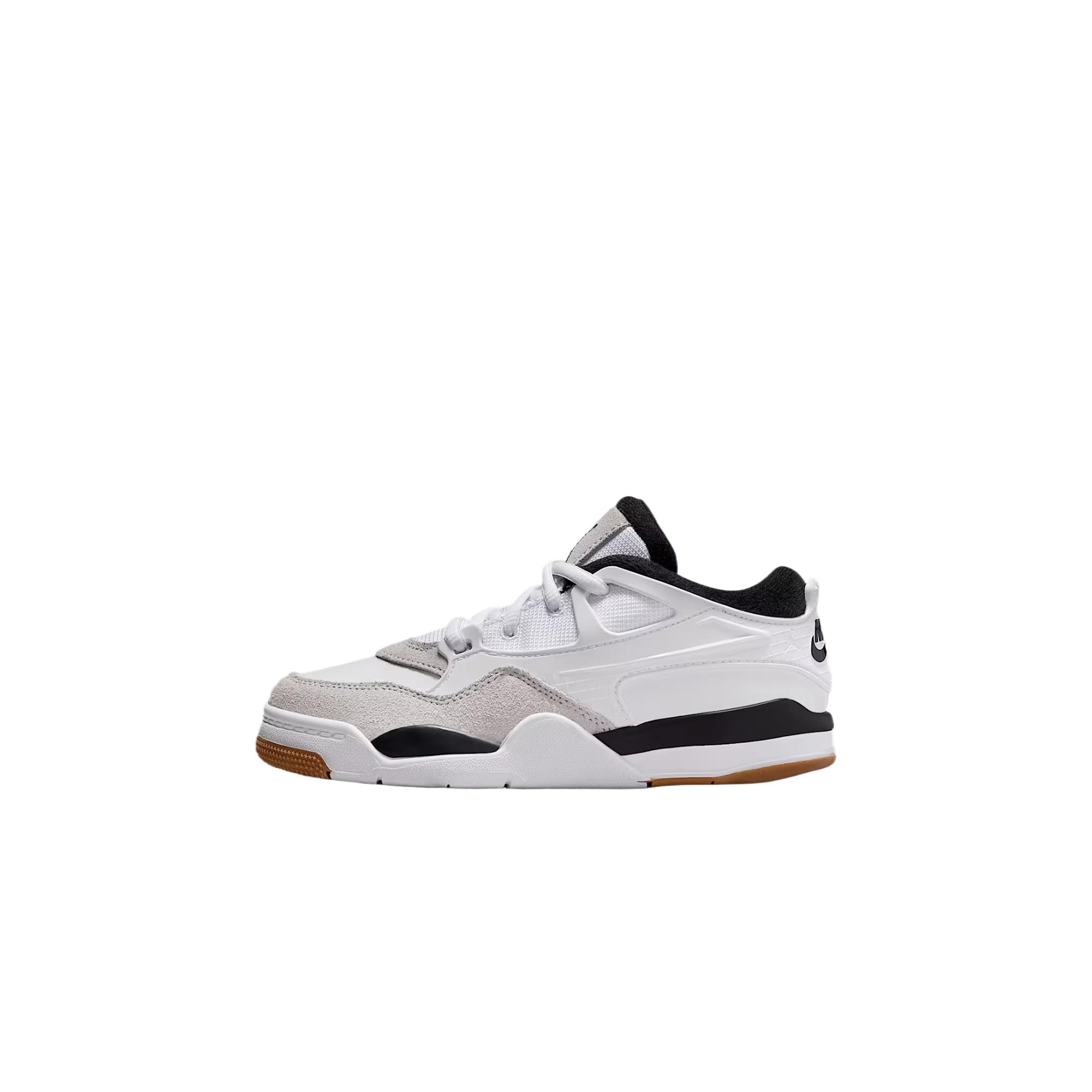 

Кроссовки Air Jordan 4 RM PS Military Black для детей Белый Нейтрально-серый Каучук Средне-коричневый FQ7936-110 33.5
