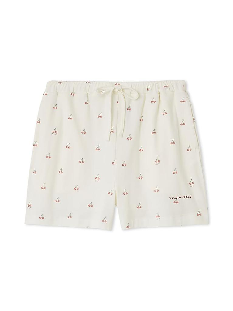 Gelato Pique Cherry Print Shorts PWCP252255REDF