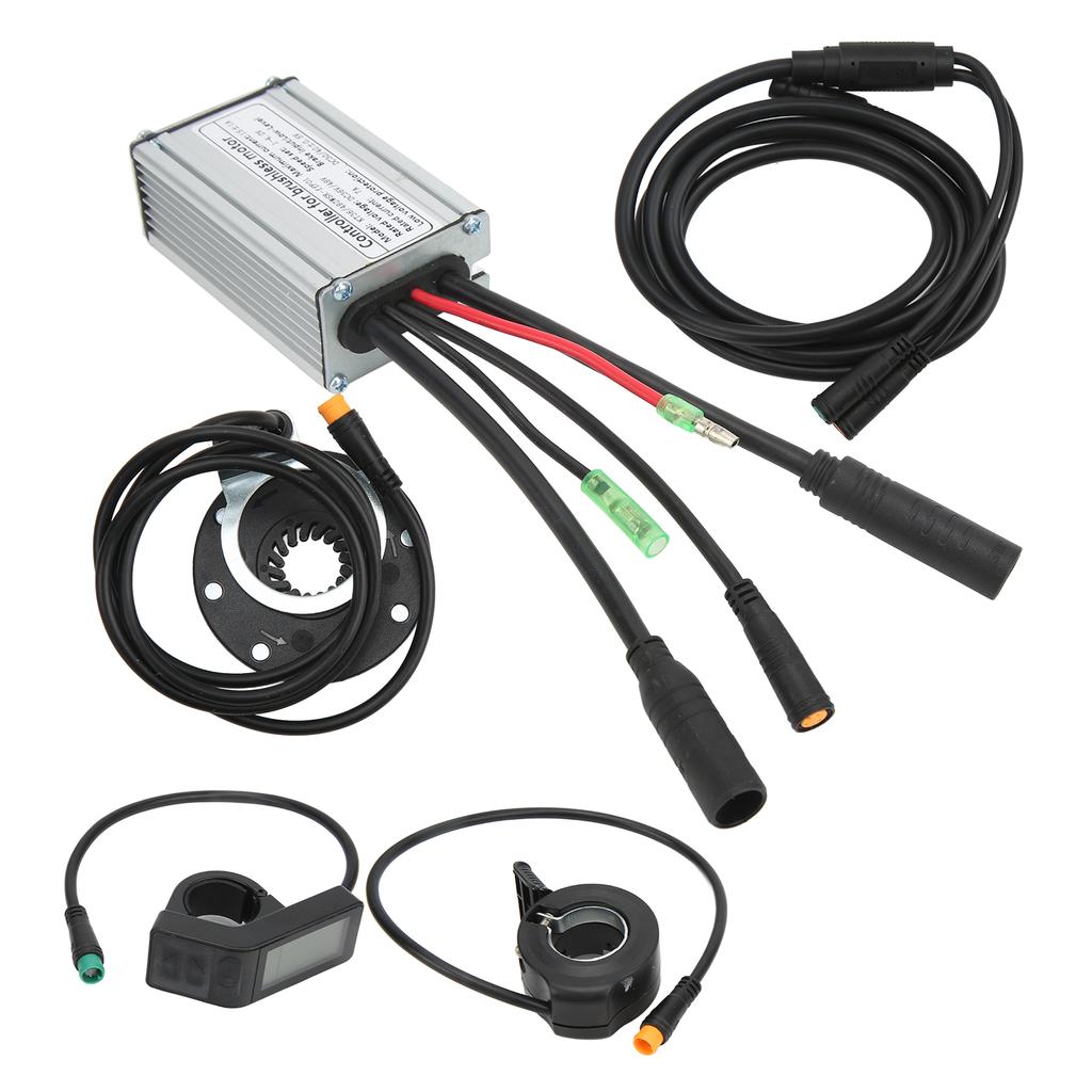 Electric Bike Conversion Kit DC 36V 48V 7A DIY Bicycle Lithium Battery Modified Controller Accessories for Brushless