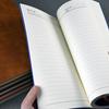 Lambskin Retro Business Notebook: Thick Soft Leather Diary