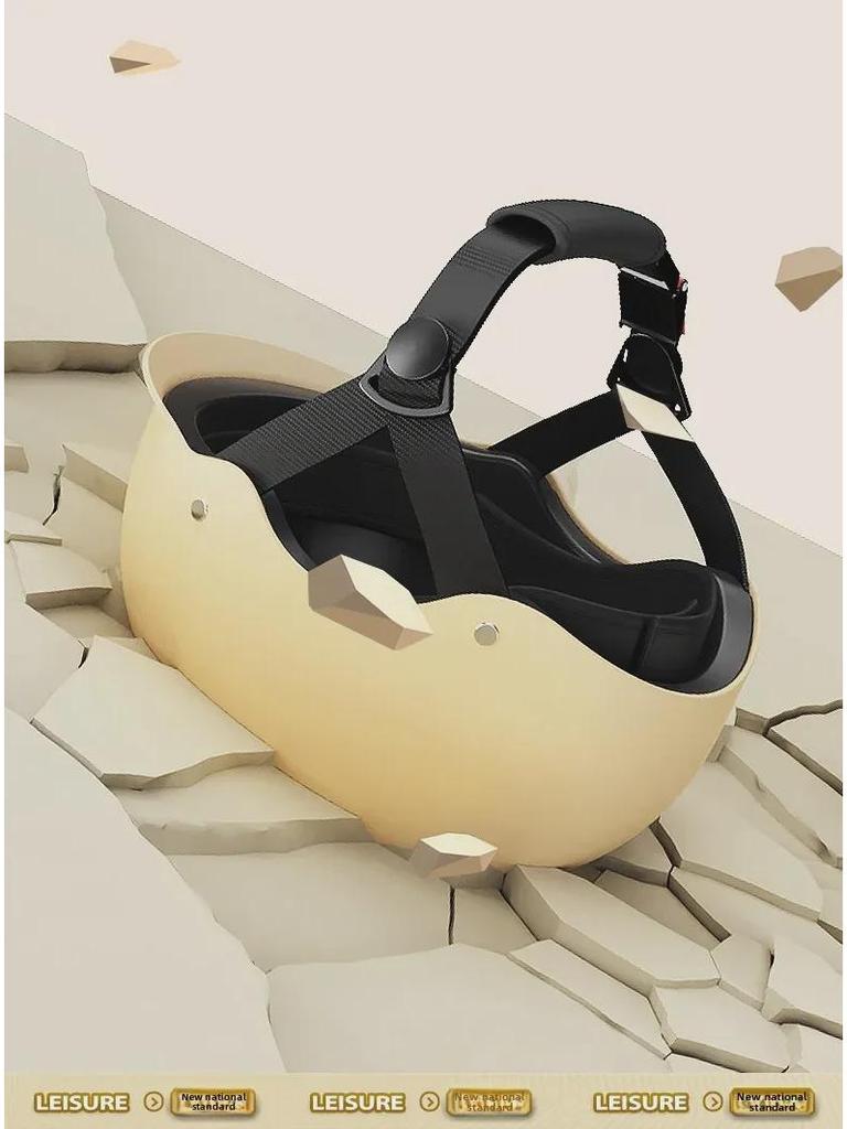 Universal All-Season Electric Bike Safety Helmet for Men and Women - Summer Half Helmet for Riding