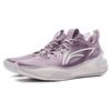 Li Ning Yu Shuai 17 Low Comfortable Fabric Synthetic Leather TPU Non-Slip Wear-Resistant Low-Top Basketball Shoes Men Sneaker Purple ABAT127-6