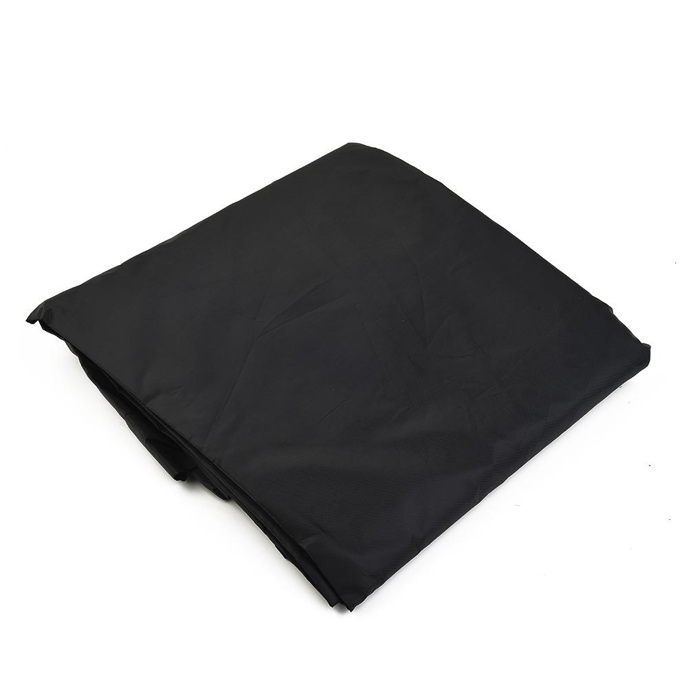 D2 Černý 600L Ochranný obal na IBC nádrž na vodu Tote Venkovní Vodotěsný Prachotěsný Kryt Ochrana proti slunci Zahrada Dvůr Dům Nádoba na dešťovou vodu