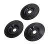 3Pcs Wood Carving Disc Set Carbon Steel Plane Slope Arc Wood Grinding Wheel for Angle Grinder 125mm