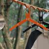 Clothes Hanger Multifunctional Aluminium Alloy Foldable Clothes Drying Rack for Outdoor Camping Travel