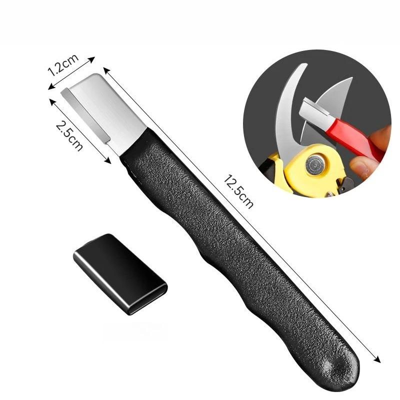 

Pruning Sharpening Stone Metal Knife Mini Portable Knife Sharpener Diamond Sharpening Stone For Garden Shears Kithchen Tools