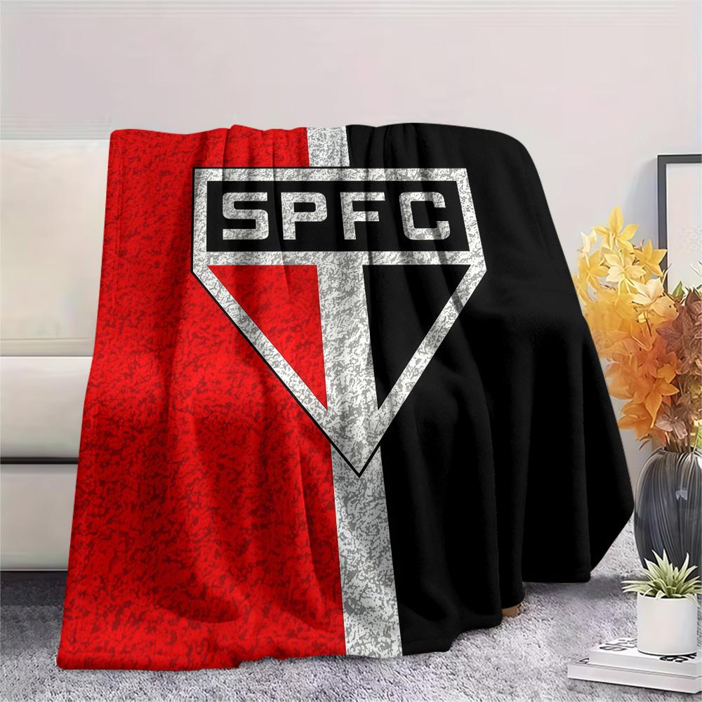 Sao Paulo FC2 Flannel Blanket, High quality Comfortable for All Seasons, Home Decor, Warmth and Comfort