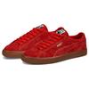 Puma Suede VTG Hairy Suede Red Gum Men Sneakers Gold 385698-04