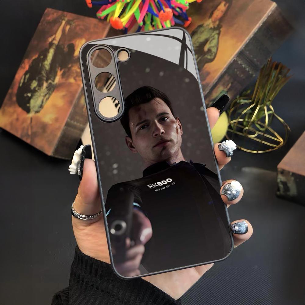 

Detroit Become Human Game Phone Case for Samsung Galaxy S24 S23 S22 S21 S20 A24 A34 A54 A53 Note20 M54 Fe Ultra Plus Glass Samsung s24