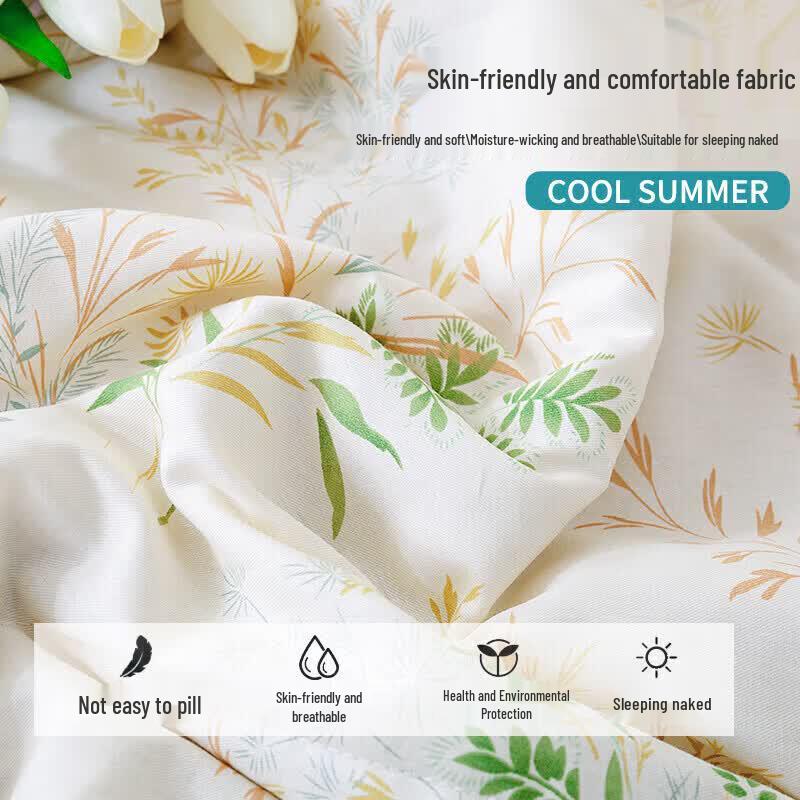 Nanjiren Antibacterial Fiber Summer Quilt