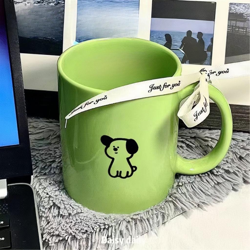 Cute Household Mug Cartoon Puppy High Looking Birthday Gift Home Dormitory Business Advertising Gift Water Cup