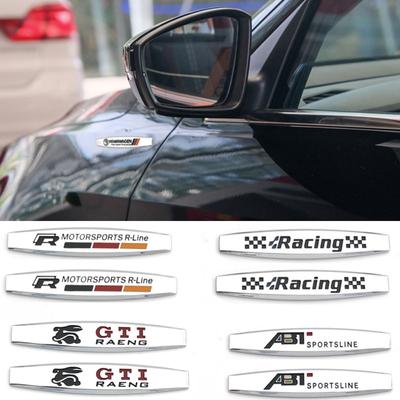 2 pegatinas con emblema para guardabarros de coche de metal 3D, con logotipo de camión, para Polo, Sagitar, Golf, Touareg, CC, Passat B5, B6, B7, T4, T5, Golf 4, 5, 6, Tiguan, Jetta