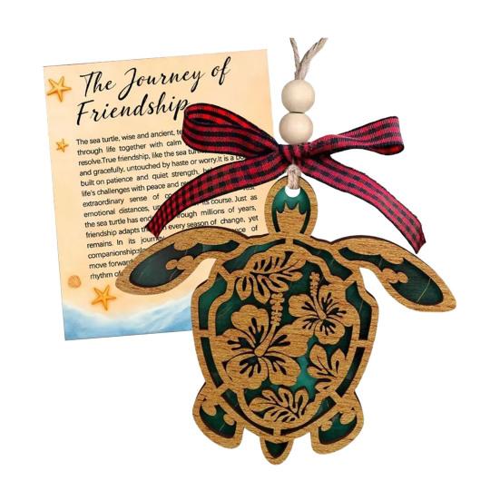 

Owl Sun Catcher Natural Timber Hanging Ornament with Beaded Ribbon Card The Owl Wood Craft Wall Hanging Pendant D