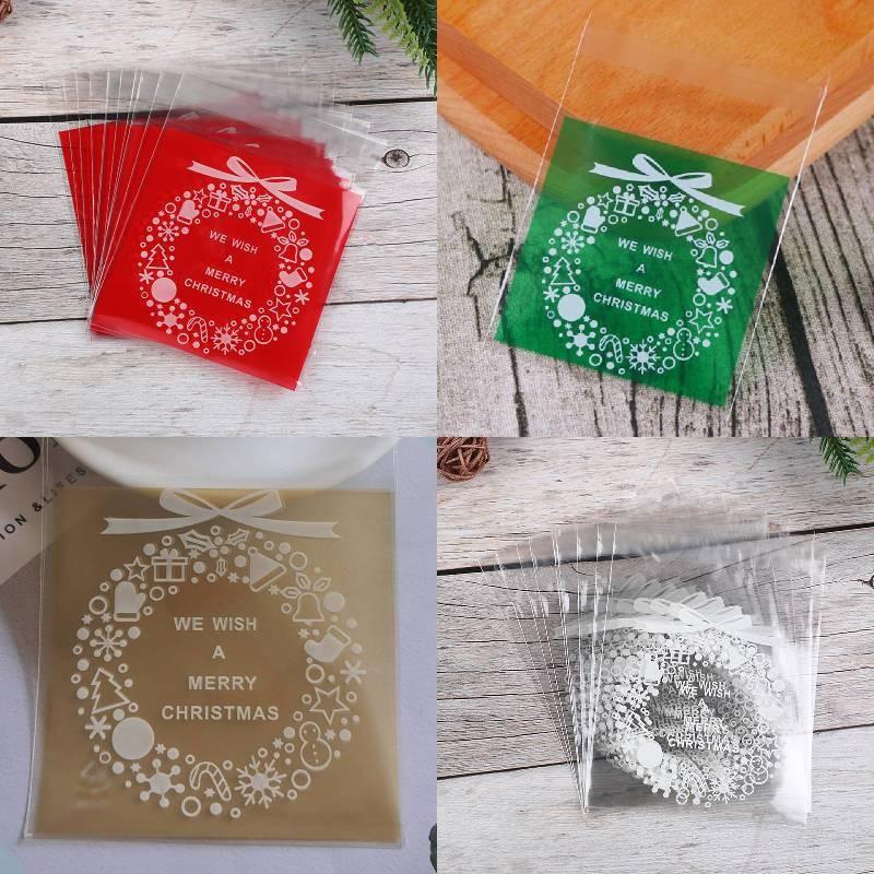 Ecofriendly Christmas Food Bags With Protective Oxidation Barrier For Gifts