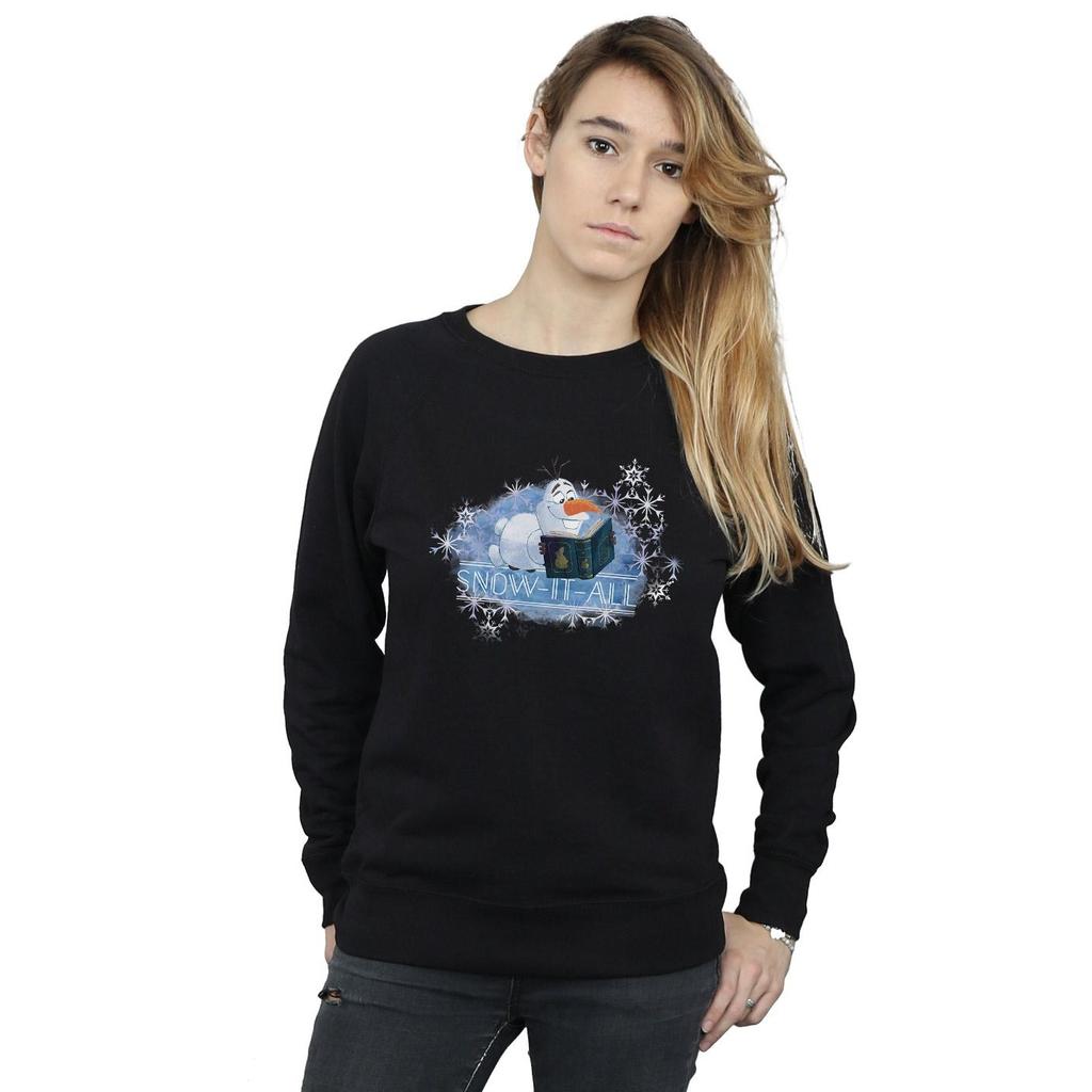 Disney Womens/Ladies Frozen 2 Olaf Snow It All Sweatshirt