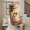 Phone Case: 2D Flat Samsung Galaxy A34 A35 M05 M06 S20 S22 S21 FE Plus 5G Protective Case, Couples Style, Falling Maple Leaves, Christmas and Hallowee