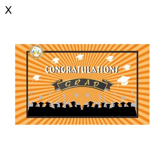 Graduation Banner Reusable Foldable for Classroom