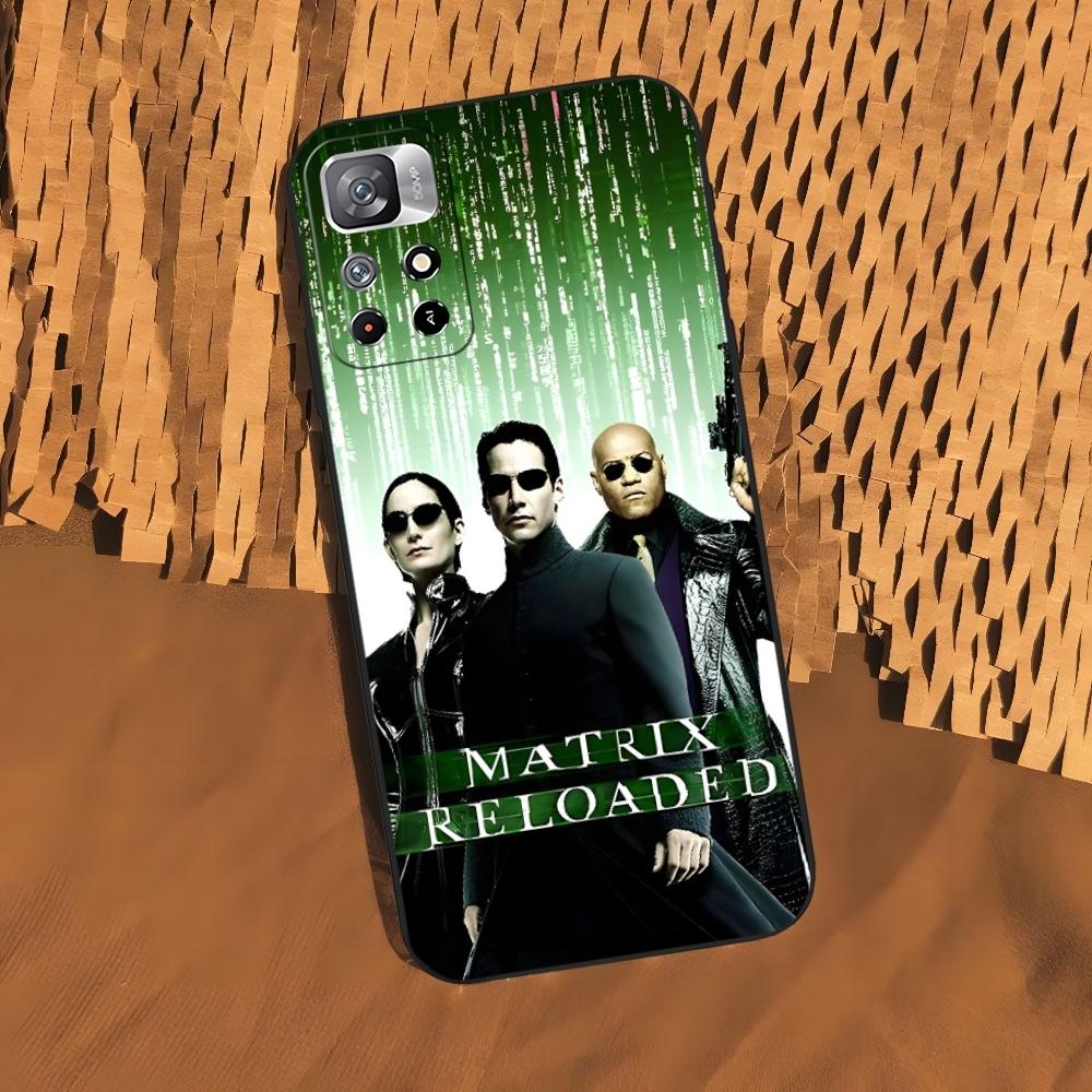 The Matrix Phone Case for Xiaomi 15 14 13 12 Mi 11 ultra Pro Lite Black Soft Silicone Cover