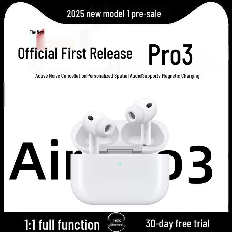 2025 Huaqiangbei Pro3 Bluetooth Earphones: Active Noise Cancelling for Apple Devices