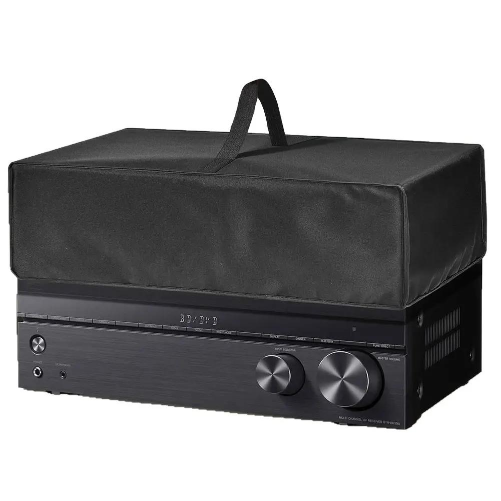 

Audio Protector Receiver Dust Cover For Home Stereo Setups Easy To Clean Pet Hair Resistant Versatile Stereo Cover 210D